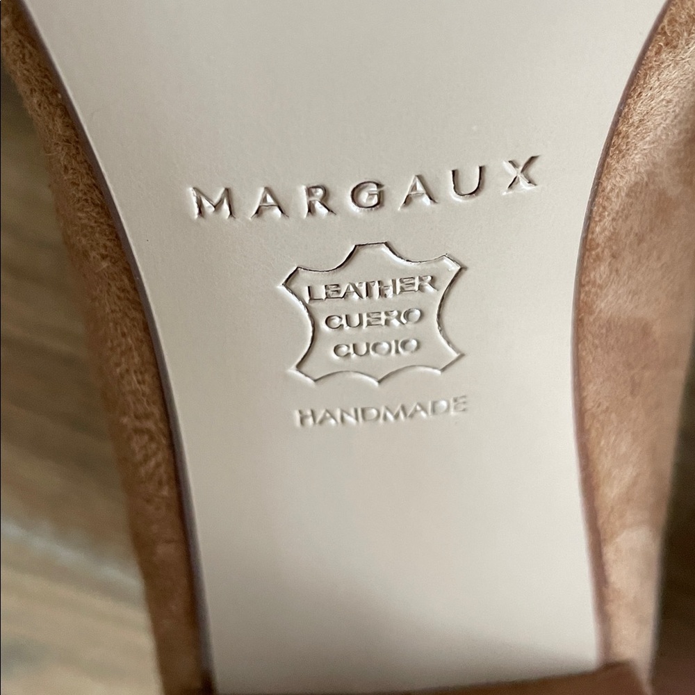 Margaux The Heel in Chesnut Suede - Picture 13 of 14